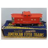 Antique American Flyer Train Cars