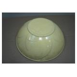 Antique Red Wing Pottery Fondoso Art Deco 9" Covered Dish and 10.5" Bowl