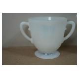 Antique American Sweetheart White Depression Glass Set