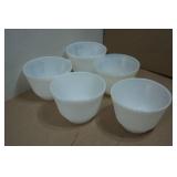 Antique American Sweetheart White Depression Glass Set