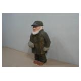 Vintage Hand Carved Wooden Folk Art Figurine