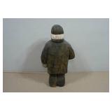 Vintage Hand Carved Wooden Folk Art Figurine