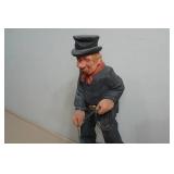 Vintage Hand Carved Wooden Folk Art Figurine