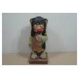 Vintage Hand Carved Wooden Folk Art Figurine