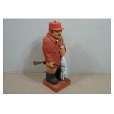 Vintage Hand Carved Wooden Folk Art Figurine