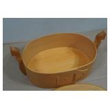 Vintage Scandinavian Bentwood Tine Box