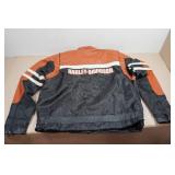 Harley Davidson Leather Motorcycle Jacket - XL