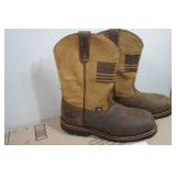 Thorogood Western Wellington 11" Work Boots - Men