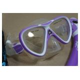 Cressi Blulove Snorkel Set - Fin Size L/XL