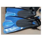 Cressi Adult Rondine Palau Fin Snorkel Set - Fin Size S/M