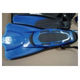 Cressi Adult Rondine Palau Fin Snorkel Set - Fin Size S/M