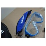 Cressi Adult Rondine Palau Fin Snorkel Set - Fin Size S/M