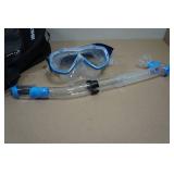 Cressi Adult Rondine Palau Fin Snorkel Set - Fin Size S/M