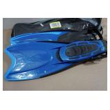 Cressi Adult Rondine Palau Fin Snorkel Set - Fin Size L/XL