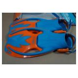 Cressi Blulove Kids Snorkel Set - Fin Size L/XL