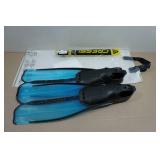 Cressi Rondinella Adult Fins - 39/40 5.5/6.5