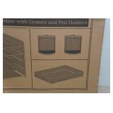 Marbrasse 4-Tray Desktop File Organizer