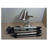 Desk Lamp and Tripods