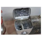 Vintage Coffee Grinder, Ice Shaver, Lunch Box and Canister