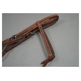 Tooled Leather Halter