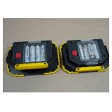 Cordless Work Lights and Power Splitter