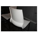 Set of Two Contemporary Bar Height Chairs