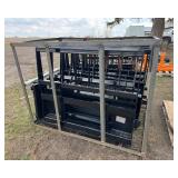 Mower King Skid Steer Forks (SA-100) - quantity of 5 sets per rack
