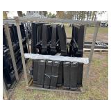 Mower King Skid Steer Forks (SA-100) - quantity of 5 sets per rack