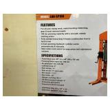 ATSPOWER 100 Ton Capacity Hydraulic Shop Press (ATS-SP100)