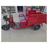 2026 SDLANCH 3-Wheel Electric Tricycle Vehicle (IRET13) CANDY APPLE RED!