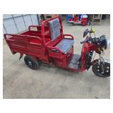 2026 SDLANCH 3-Wheel Electric Tricycle Vehicle (IRET13) CANDY APPLE RED!