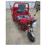 2026 SDLANCH 3-Wheel Electric Tricycle Vehicle (IRET13) CANDY APPLE RED!