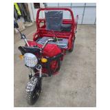 2026 SDLANCH 3-Wheel Electric Tricycle Vehicle (IRET13) CANDY APPLE RED!