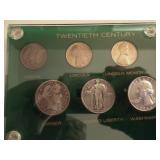 Set Of Twentieth Century Type Coins (High Grades)