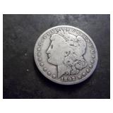 1892 O Morgan Silver Dollar