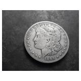 1894 O Morgan Silver Dollar