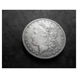 1888 O Morgan Silver Dollar Hot LIps Double Die High Grade