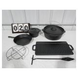 Cast Iron Camping Cookware