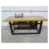 Rectangle Propane Fire Pit Table - 55"