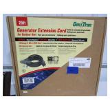 Gen/Tran 25ft Generator Extension Cord