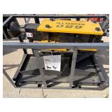 Unused Skid Steer Drop Hammer Post Pounder by AGT PD680-PZ