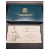 United States Mint 1995 Gold $5, Silver Dollar & Half Dollar Civil War Battlefield Commemorative Coins Three-Coin Proof Set