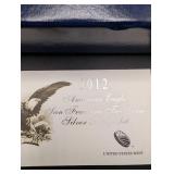 United States Mint 2012 American Eagle San Francisco Two-Coin Silver Proof Set