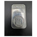 APMEX 1 oz .999 Fine Silver Bar