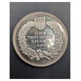 Indian Head 1 Oz Silver Round - .999 Fine