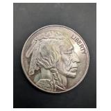 Buffalo Round 1 oz .999 Fine Silver Bullion with Native American Obverse