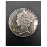 Mercury Dime Style 1oz Silver Round