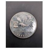 First State Bicentennial 1 oz .999 Fine Silver Round 1776-1976