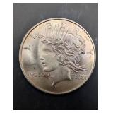 Peace Dollar Style 1oz Round
