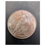 Peace Dollar Style 1oz Round